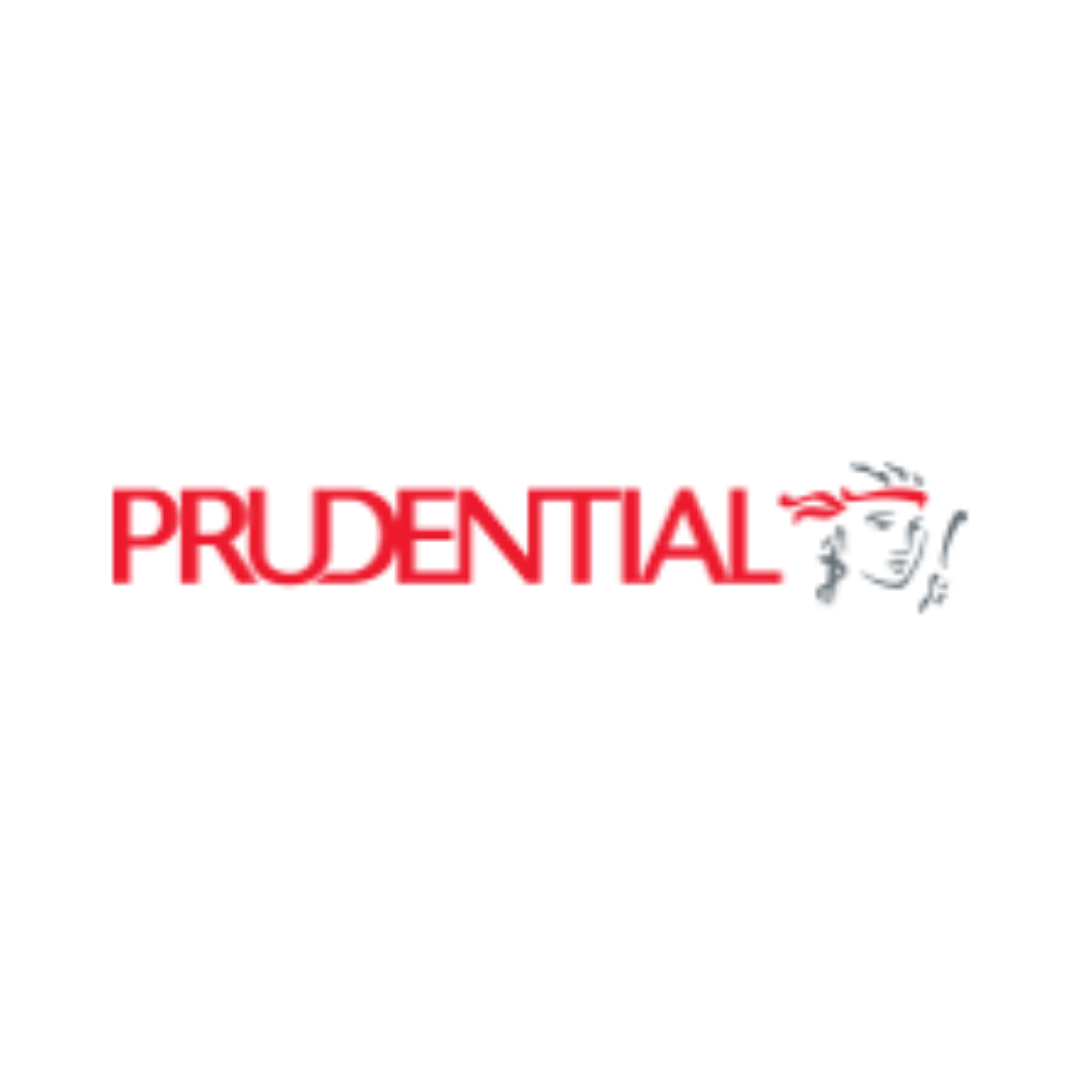 Thiết kế độc đáo với prudential logo sang trọng và chuyên nghiệp