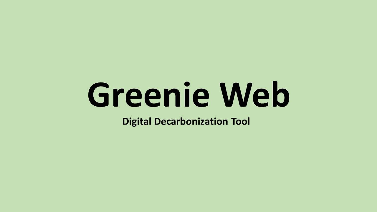 Greenie Web